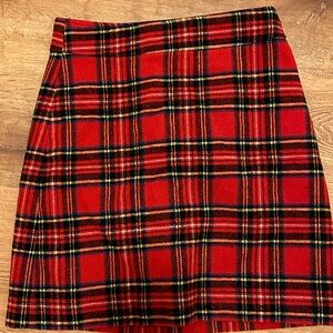 J Crew Holiday Mini Skirt